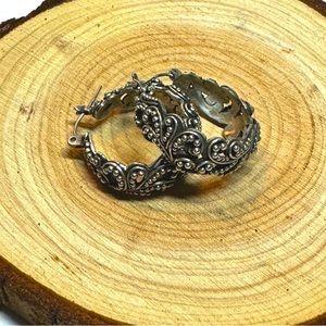 Vintage Lois Hill hoop earrings